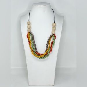 Handmade tagua nut necklace